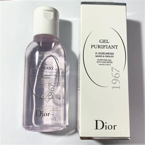 dior gel purifiant 1967|DIOR 1967 purifying gel with edelweiss, hands and nails, 75ml 2..